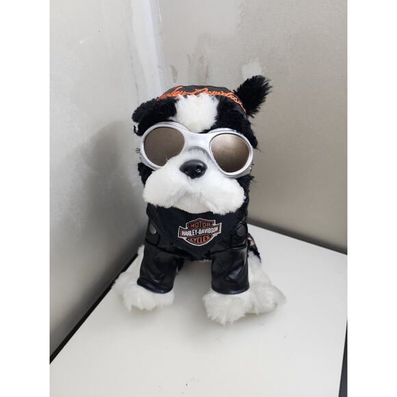 Harley Davidson Special Edition "Sprocket" Boston Terrier - Picture 1 of 6